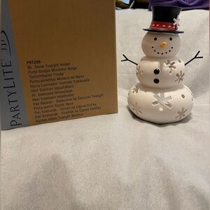 Mr.Snow Tealight Holder